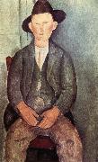 Amedeo Modigliani The Little Peasant France oil painting artist